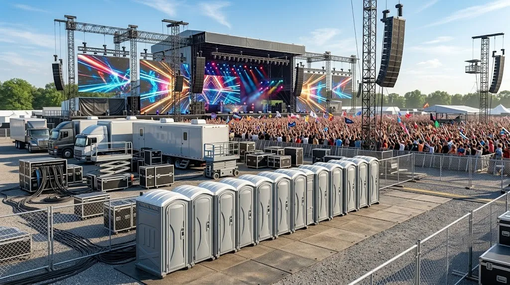 Concert Restroom Rental in Killeen, TX