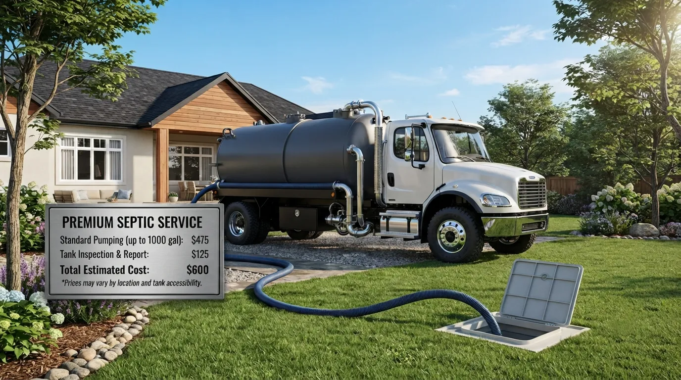 Septic Tank Pumping Cost in Killeen, TX